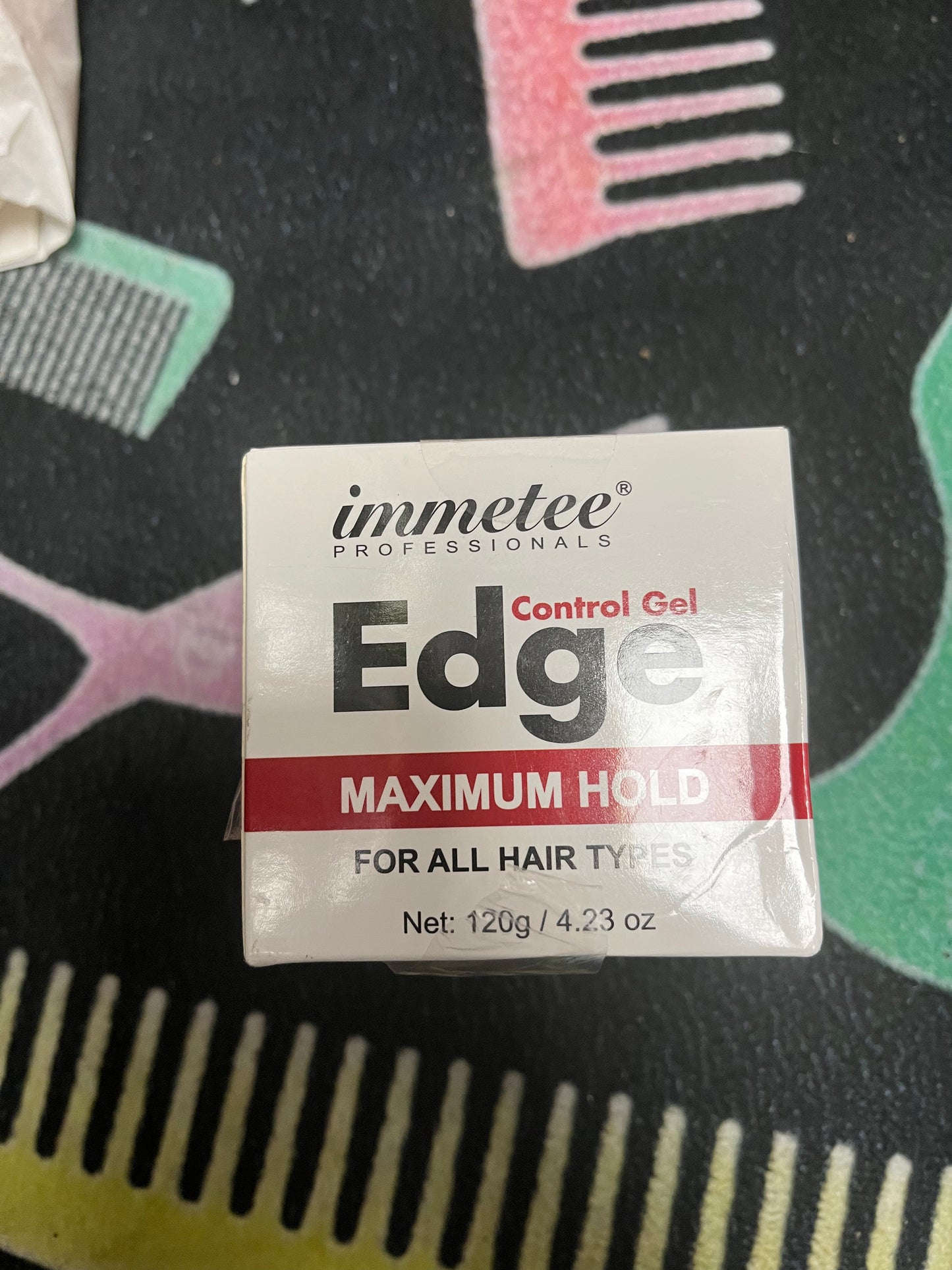 Edge control gel