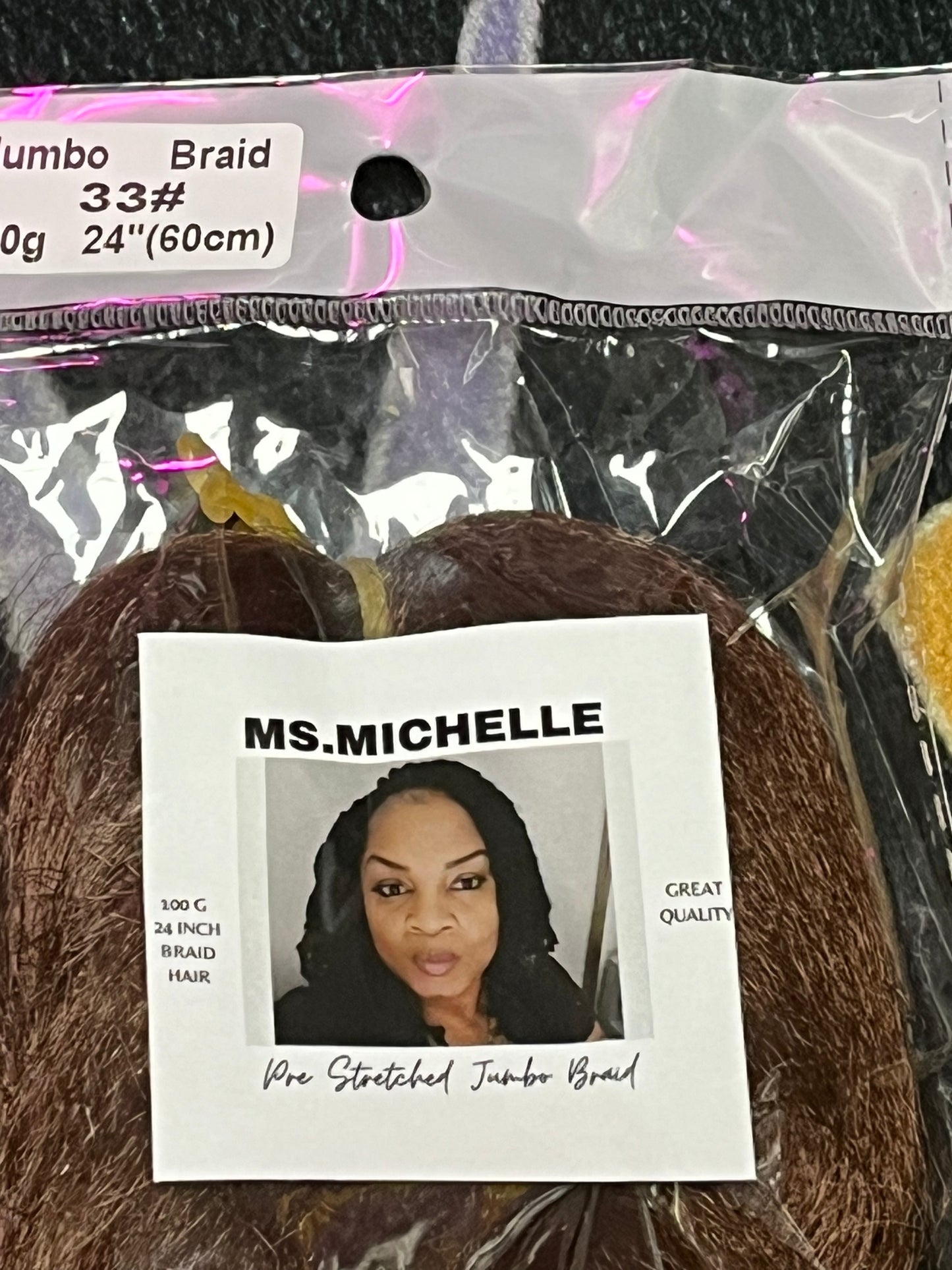 Ms Michelle Pre Stretched Jumbo Braid