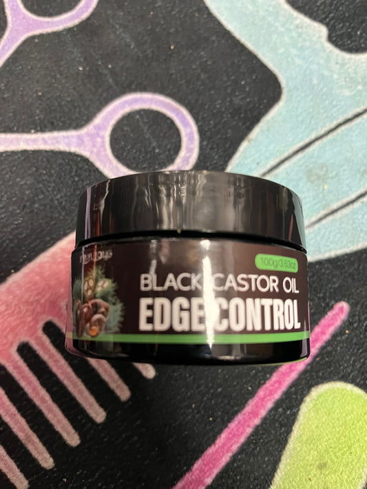 Black castor oil edge control
